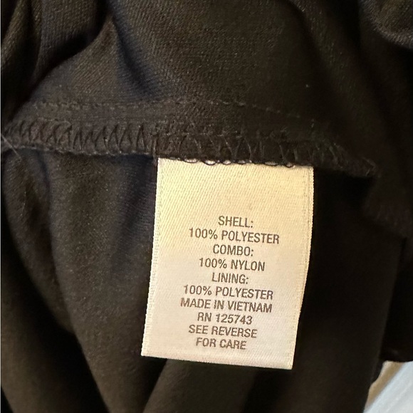 Signature Valerie Draped Cocktail Dress Size 16W - Picture 3 of 7